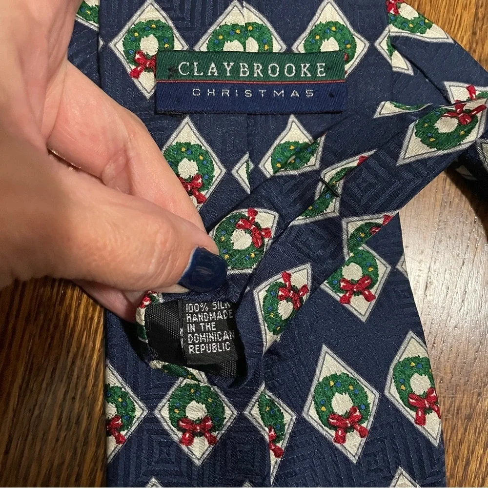 Claybrooke Christmas Holiday Men's Ties Set‎ of 3